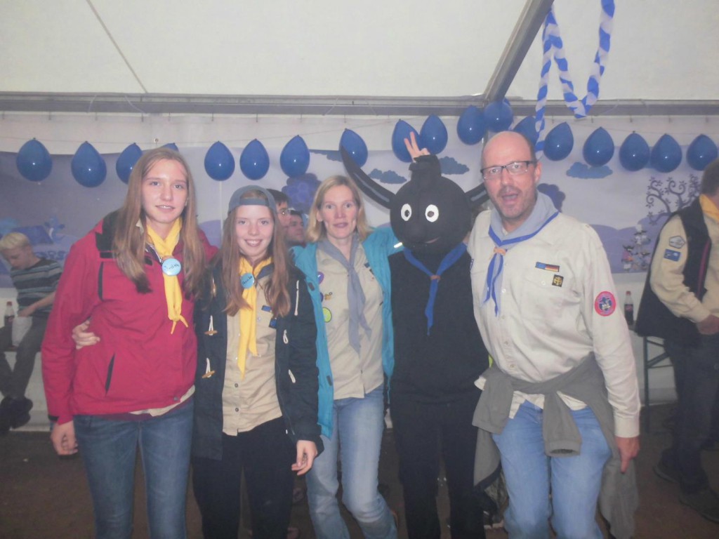 Unsere Leiter mit dem Kobold