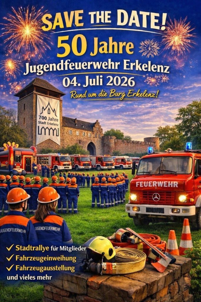 50 Jahre Jugendfeuerwehr Erkelenz @ Wiese an der Burg Erkelenz